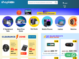'shopkees.com' screenshot