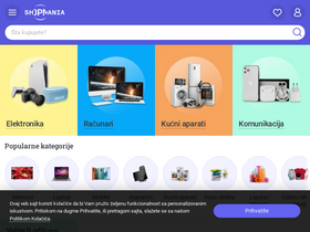 'shopmania.rs' screenshot