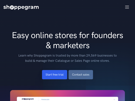 'shoppegram.com' screenshot