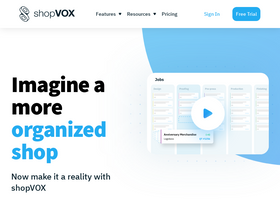 'shopvox.com' screenshot