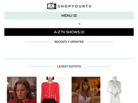 'shopyourtv.com' screenshot