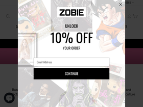 'shopzobie.com' screenshot