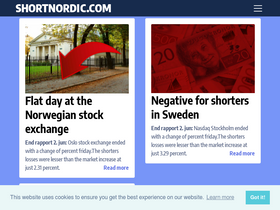 'shortnordic.com' screenshot