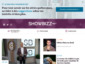 'showbizz.net' screenshot
