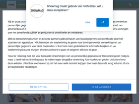 'showmag.nl' screenshot