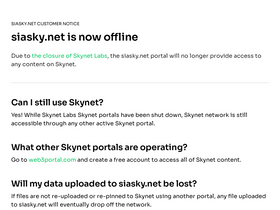 'siasky.net' screenshot