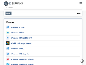 'siberuang.com' screenshot