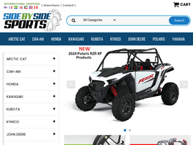 'sidebysidesports.com' screenshot