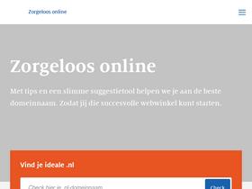 'sidn.nl' screenshot