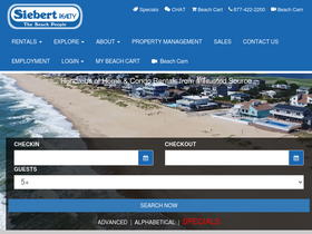 'siebert-realty.com' screenshot