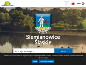 'siemianowice.pl' screenshot