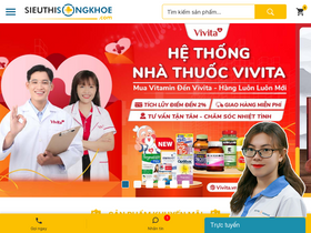 'sieuthisongkhoe.com' screenshot