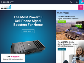'signalboosters.com' screenshot