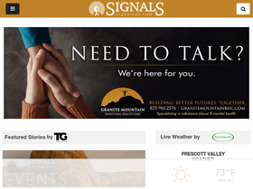 'signalsaz.com' screenshot
