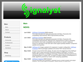 'signalyst.com' screenshot