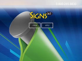 'signs365.com' screenshot