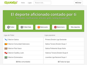 'siguetuliga.com' screenshot
