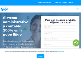 'siigo.com' screenshot