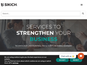 'sikich.com' screenshot
