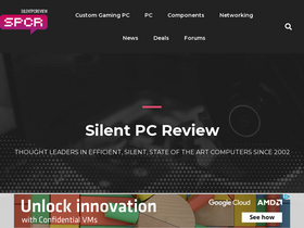 'silentpcreview.com' screenshot