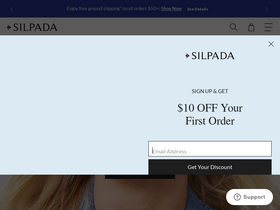 'silpada.com' screenshot