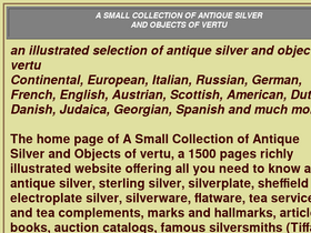 'silvercollection.it' screenshot