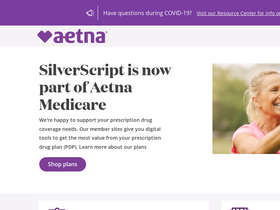 'silverscript.com' screenshot
