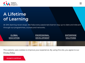 'sim.edu.sg' screenshot