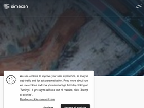 'simacan.com' screenshot