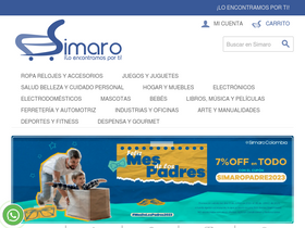 'simaro.co' screenshot