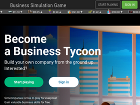 'simcompanies.com' screenshot
