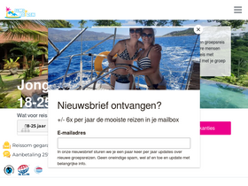 'simi-reizen.nl' screenshot