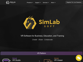 'simlab-soft.com' screenshot