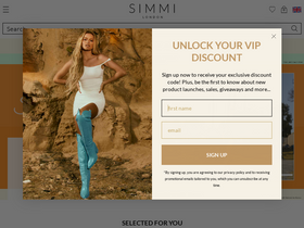 'simmi.com' screenshot