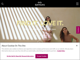 'simon.com' screenshot