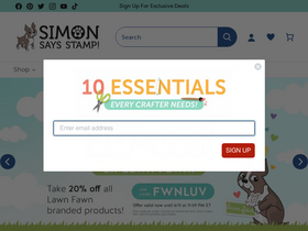 'simonsaysstamp.com' screenshot