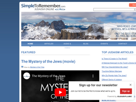 'simpletoremember.com' screenshot
