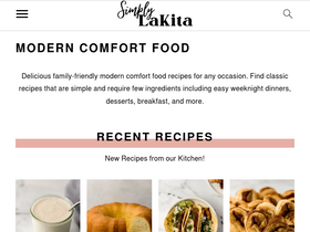 'simplylakita.com' screenshot