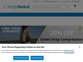 'simplymedical.com' screenshot