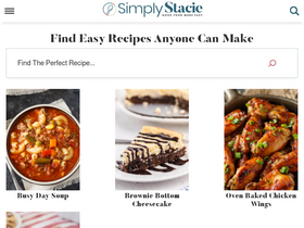 'simplystacie.net' screenshot