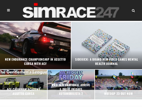 'simrace247.com' screenshot