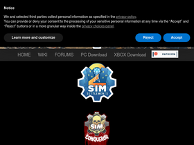 'simsettlements.com' screenshot