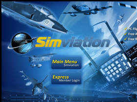 'simviation.com' screenshot