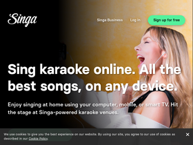 'singa.com' screenshot