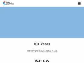 'sinovoltaics.com' screenshot