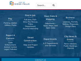 'siouxfalls.org' screenshot