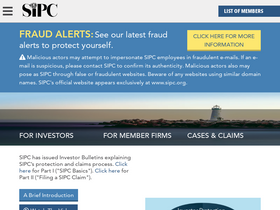 'sipc.org' screenshot