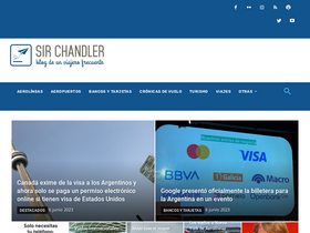 'sirchandler.com.ar' screenshot
