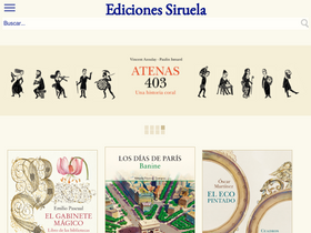 'siruela.com' screenshot