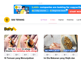 'sisi-terang.com' screenshot